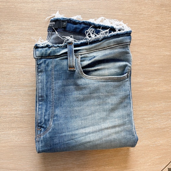 Hudson Barbara Super Skinny Jeans - Picture 6 of 7